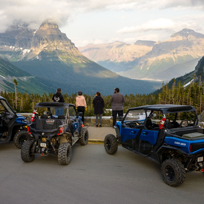 Glacier Boat & UTVS - rent snowmobiles, atv's utv's boats, pontoons - guided trips & adventures - in Olney, Hungry Horse Coram Flathead Valley Montana