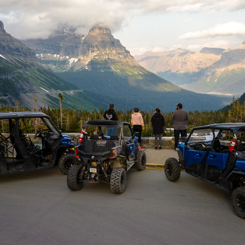 Boat UTV ATV side by side outdoor trips Glacier Park, Hungry Horse, Flathead Valley Montana gallery