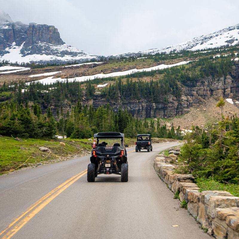 Boat UTV ATV side by side outdoor trips Glacier Park, Hungry Horse, Flathead Valley Montana gallery